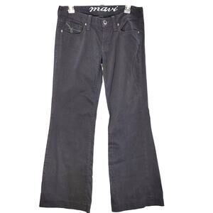 Mavi Cora black wide leg jeans